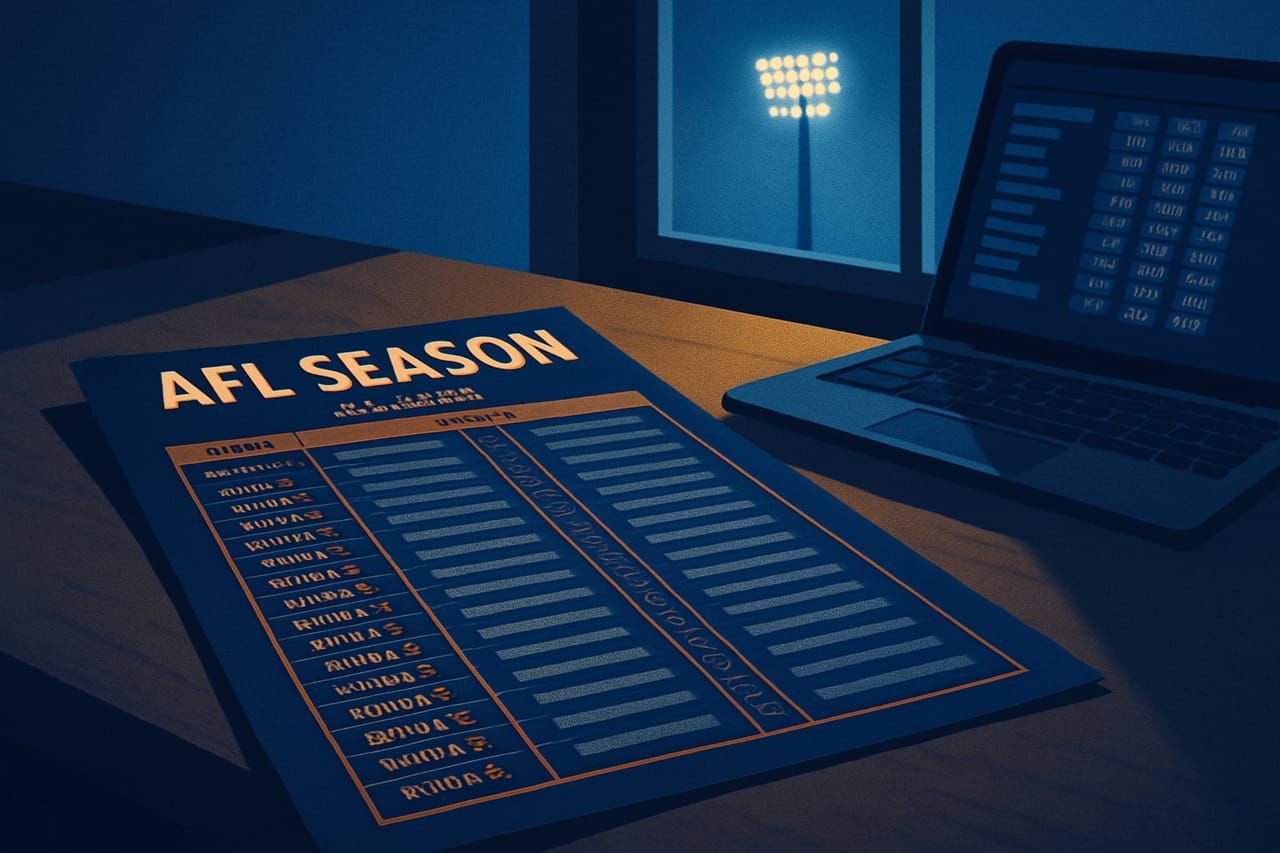 The 2026 AFL Fixture Landed, and the Markets Reacted Fast