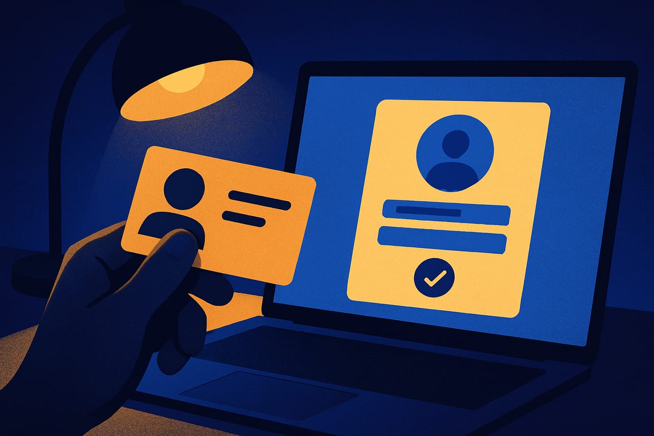Eén verificatie, minder gedoe bij het volgende bezoek
